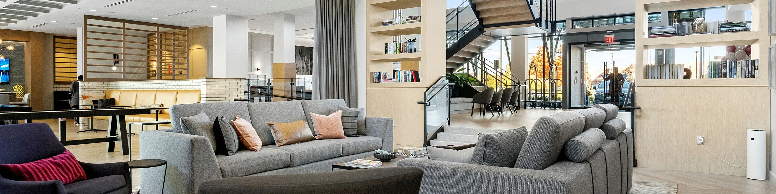 Clubroom at The Point at Woburn