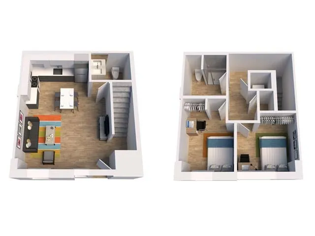 2x1.5 Townhome