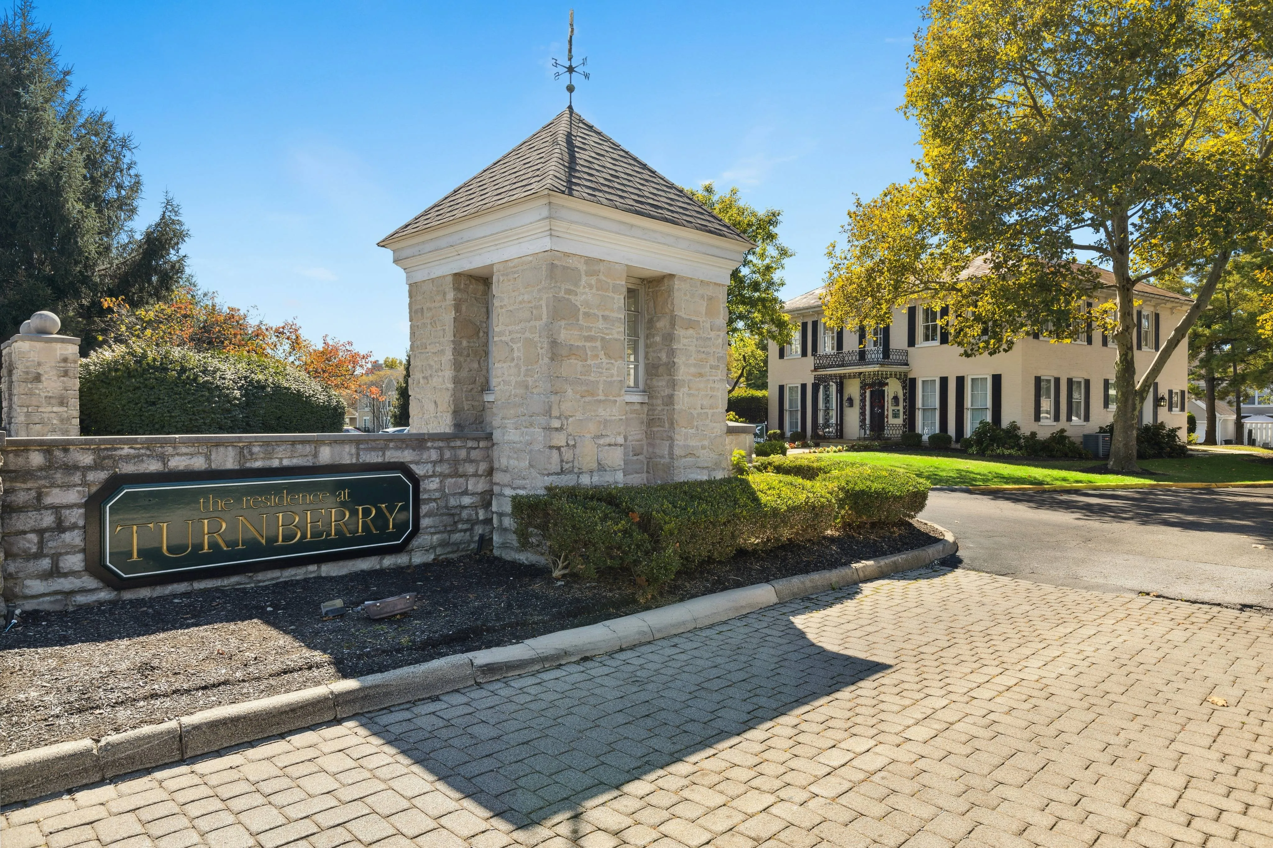 Entrance Sign | The Residence at Turnberry | Columbus Apartments