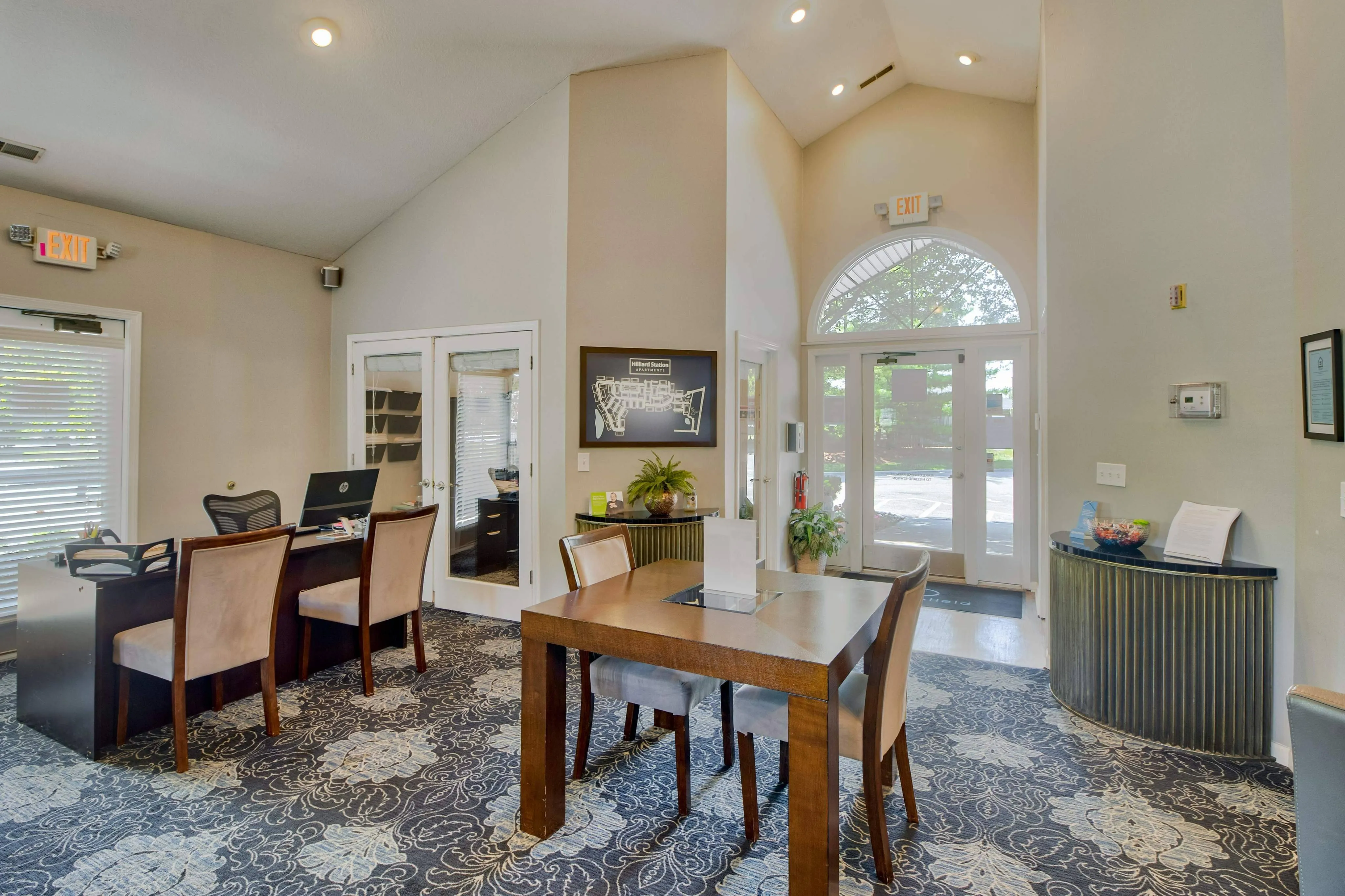 Hilliard Station | Hilliard, OH | Lobby and Leasing Center