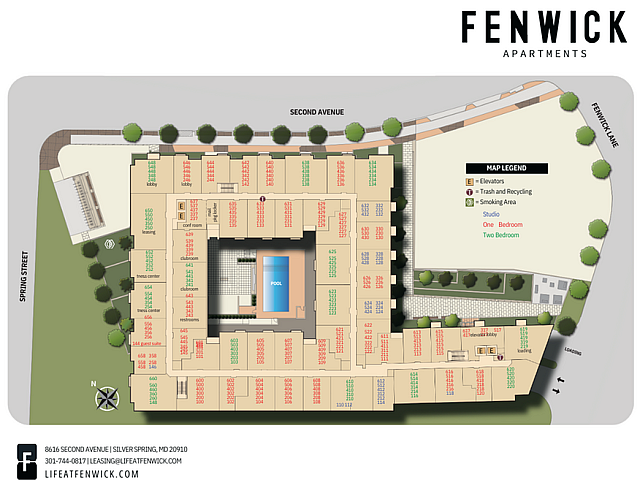 Fenwick Sight Map