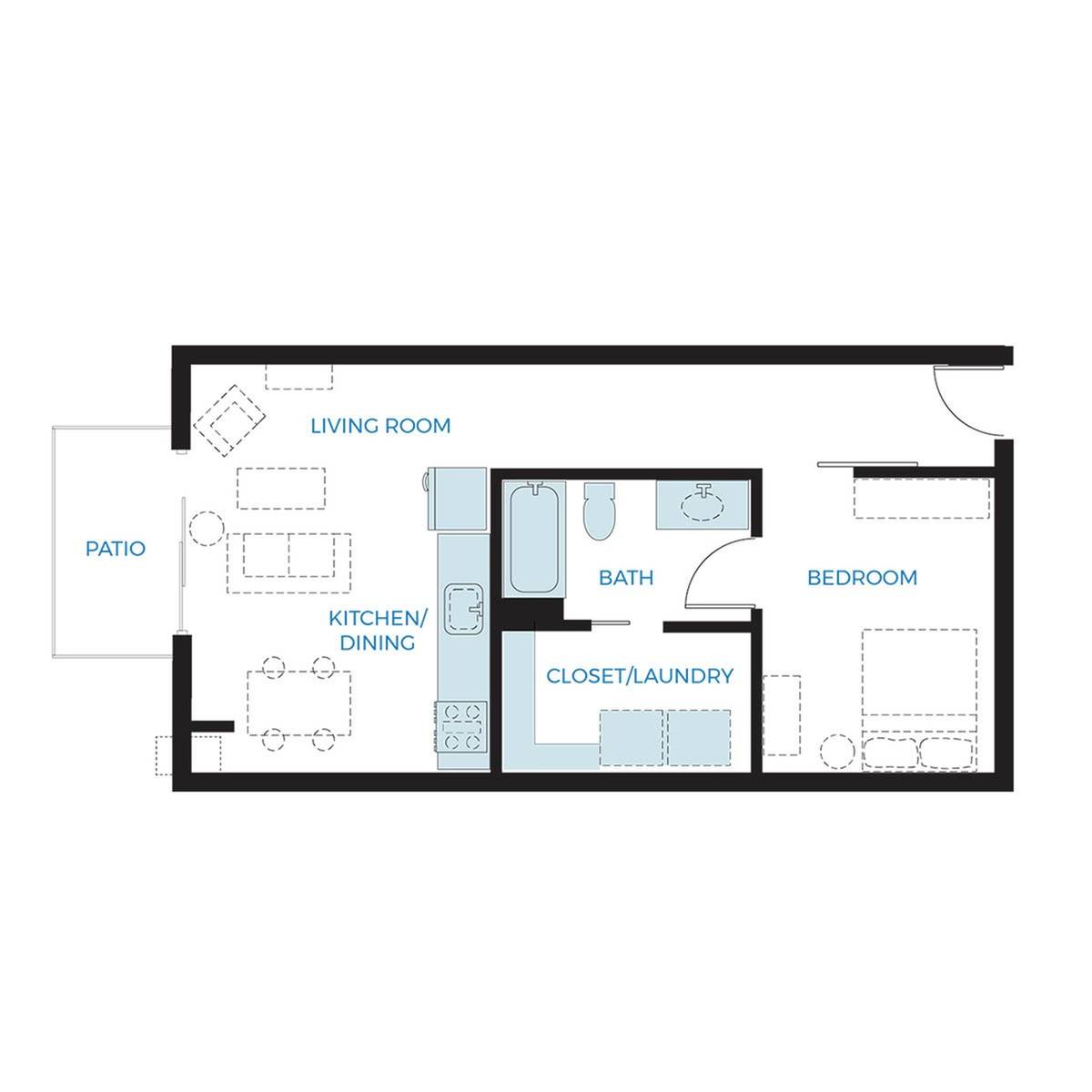 Waterside at RiverPark Place Apartments