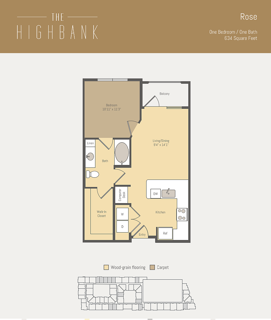 The Highbank | Floorplan