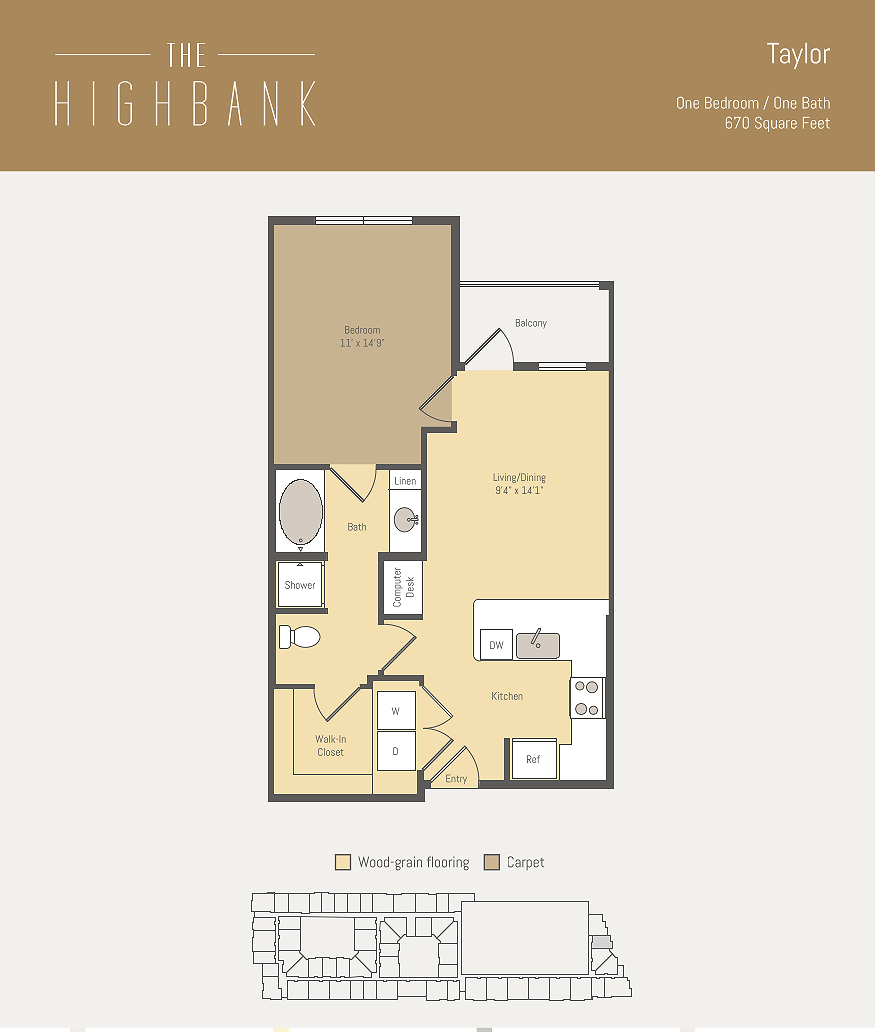 The Highbank | Floorplan