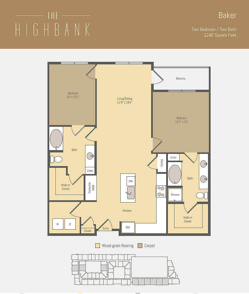The Highbank | Floorplan