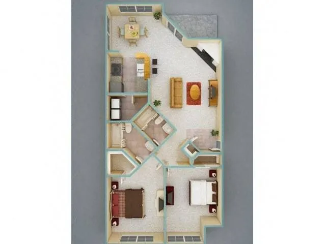 B1 Classic | The Residence at Turnberry | Columbus Apartments
