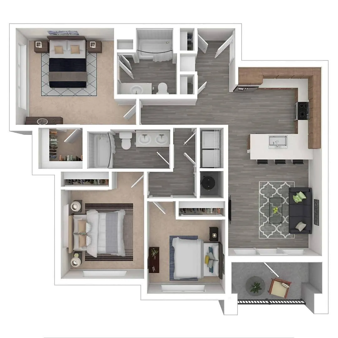 Floor Plans Peakline at Copperleaf Luxury Aurora Apartments