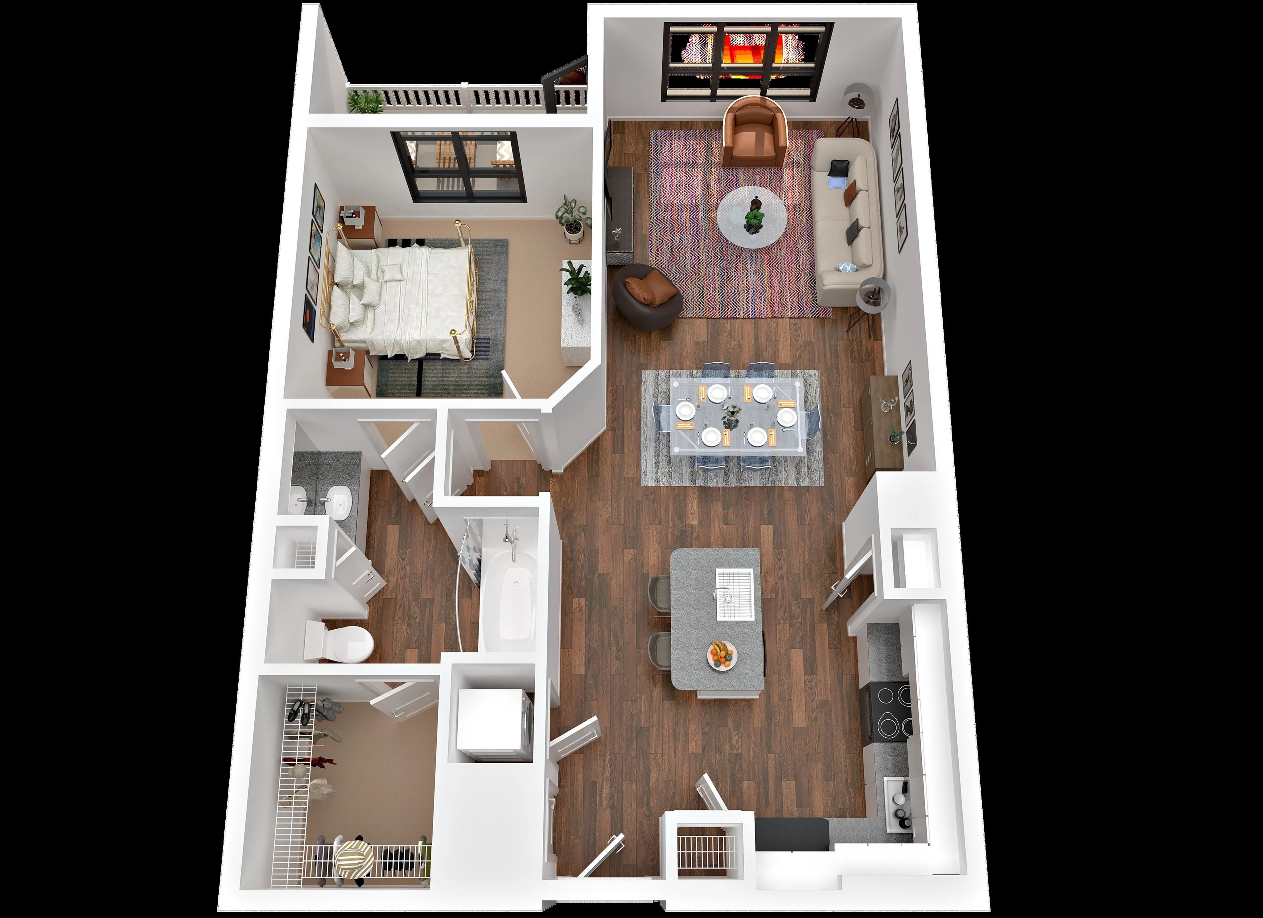 1x1B4 One Bed Maven at Wheaton