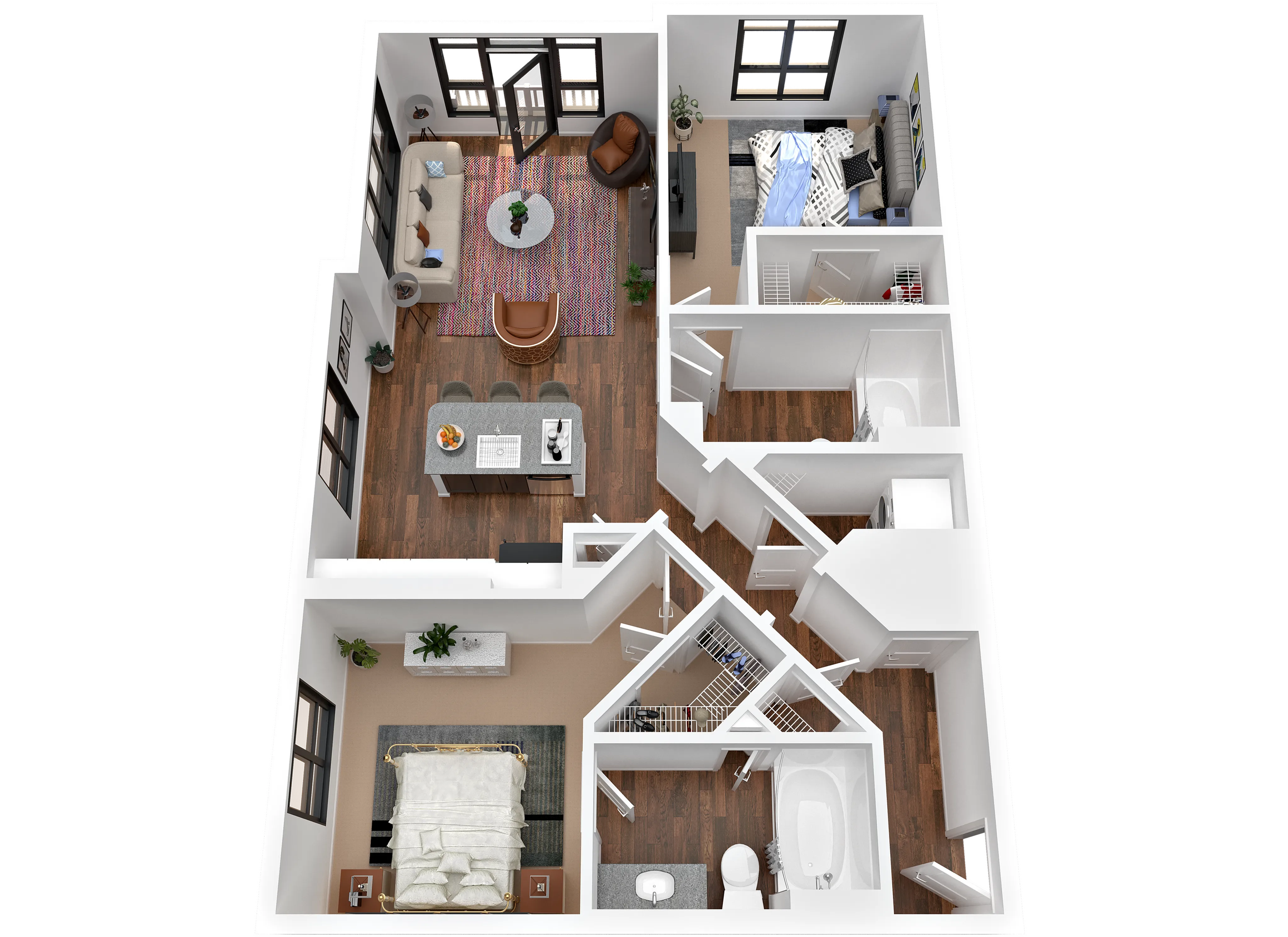 2x2C1 Two bedroom Maven at Wheaton