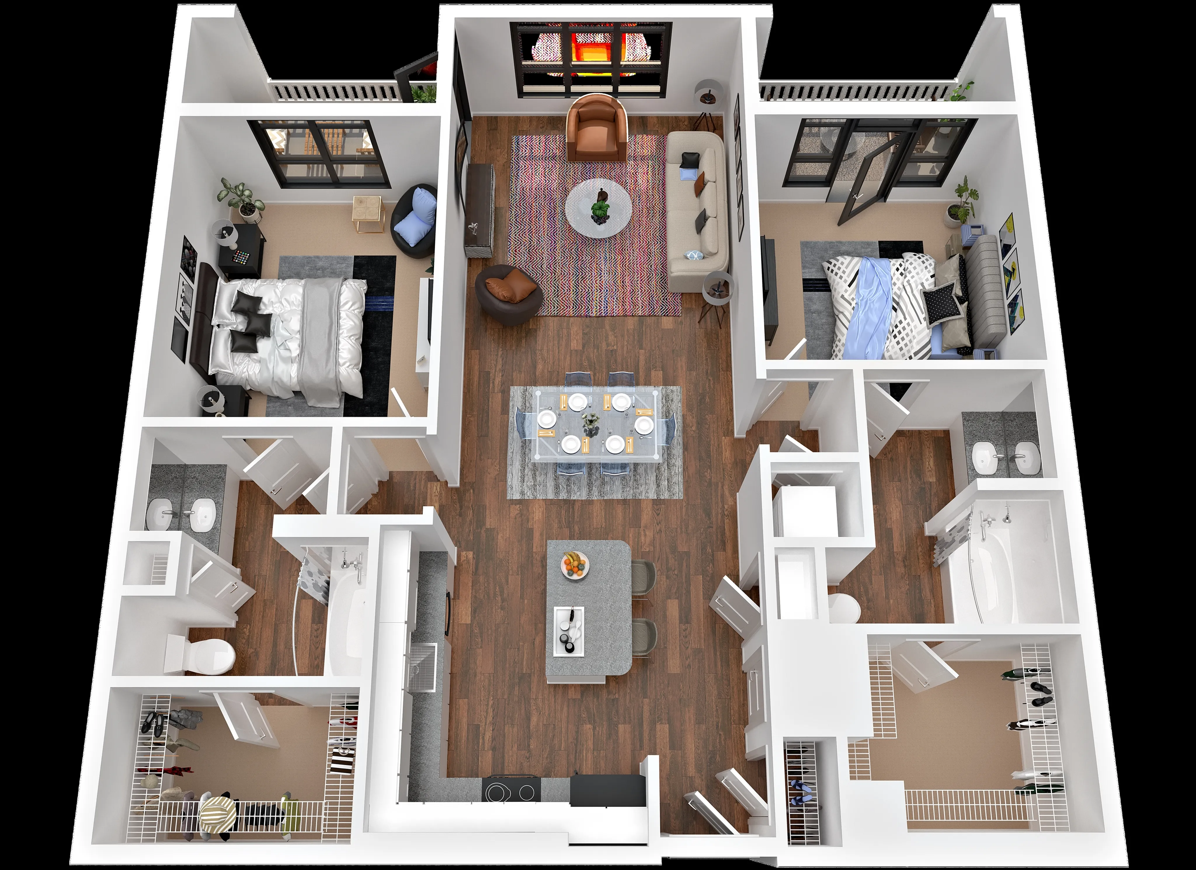 2x2A2 two bedroom Maven at Wheaton