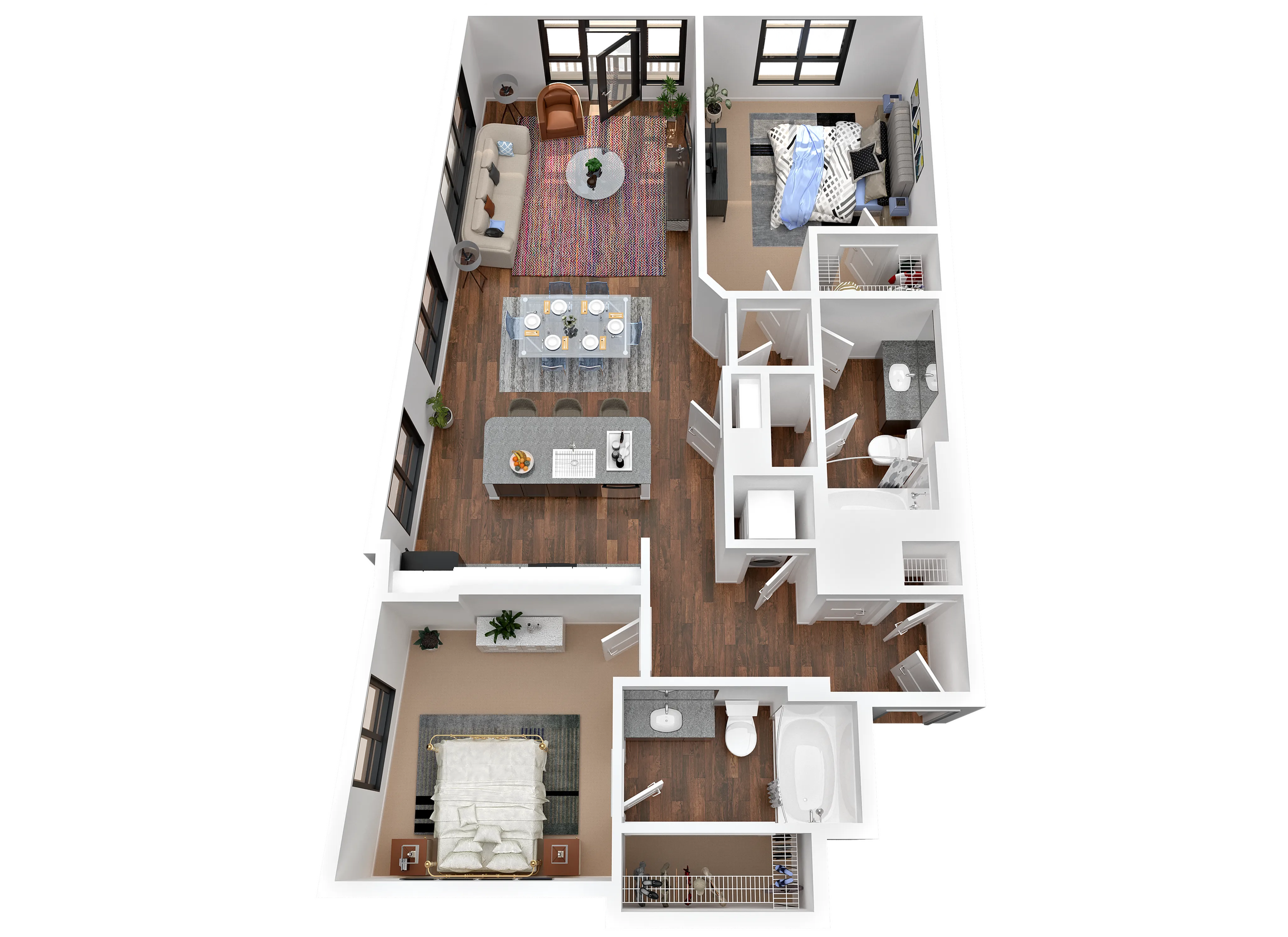 2x2C2 Two Bedroom Maven at Wheaton
