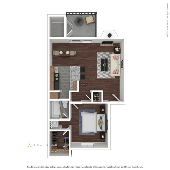 1 Bedroom | 1 Bath | 728 sqft