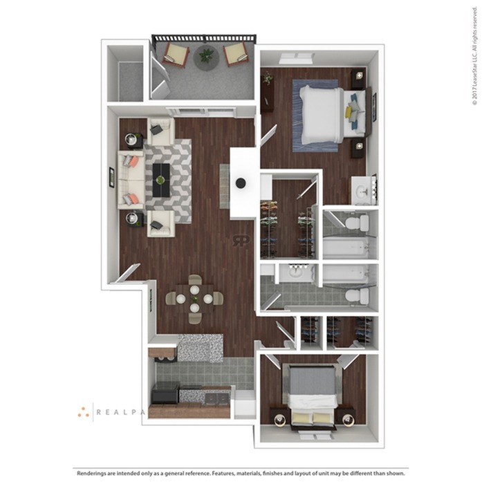 2 Bedroom | 2 Bath | 948 sqft