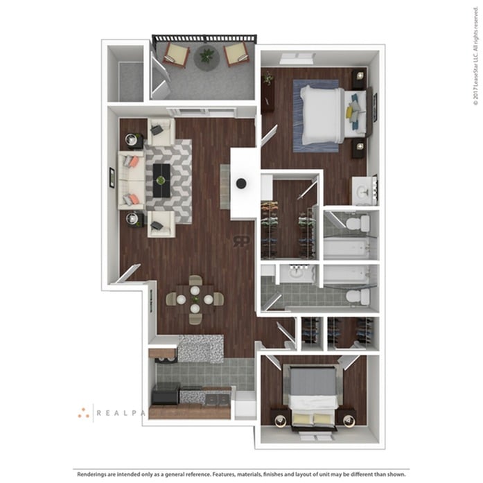 2 Bedroom | 2 Bath | 949 sqft