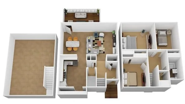 3 Bed TH