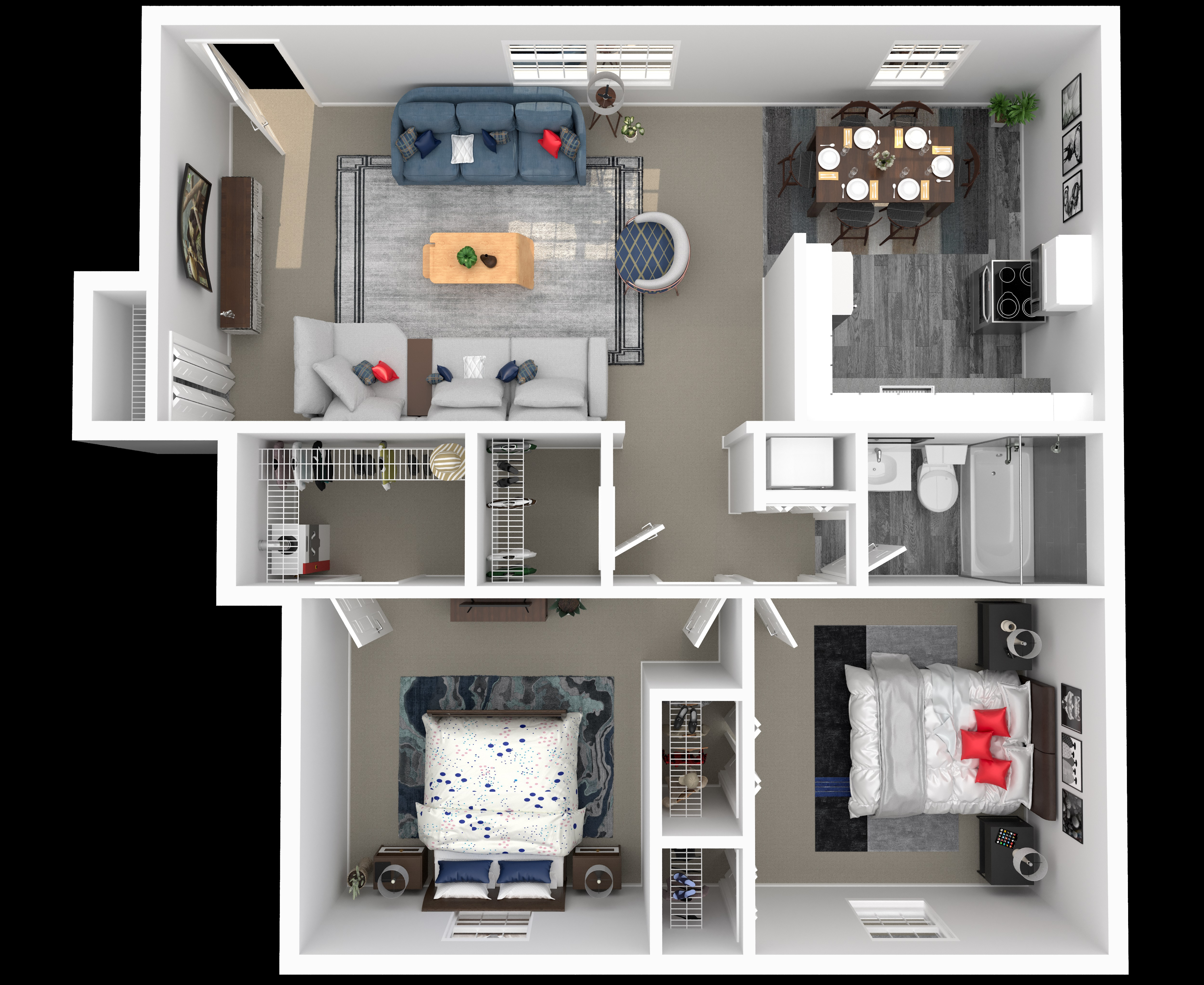 F 2X1 S floor plan