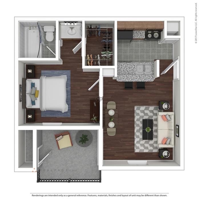 1 Bedroom | 1 Bath | 474 sqft