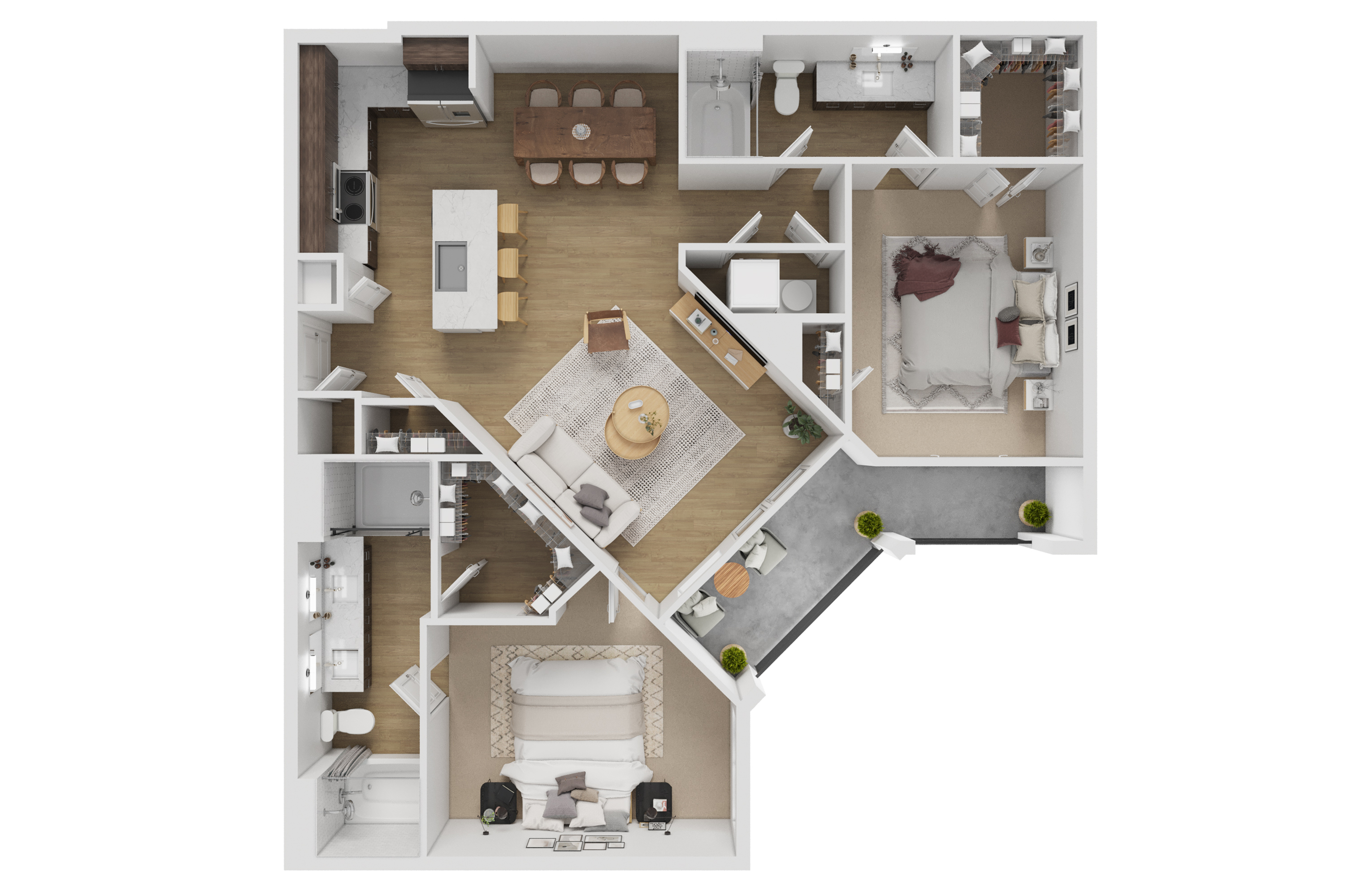 B2 floor plan