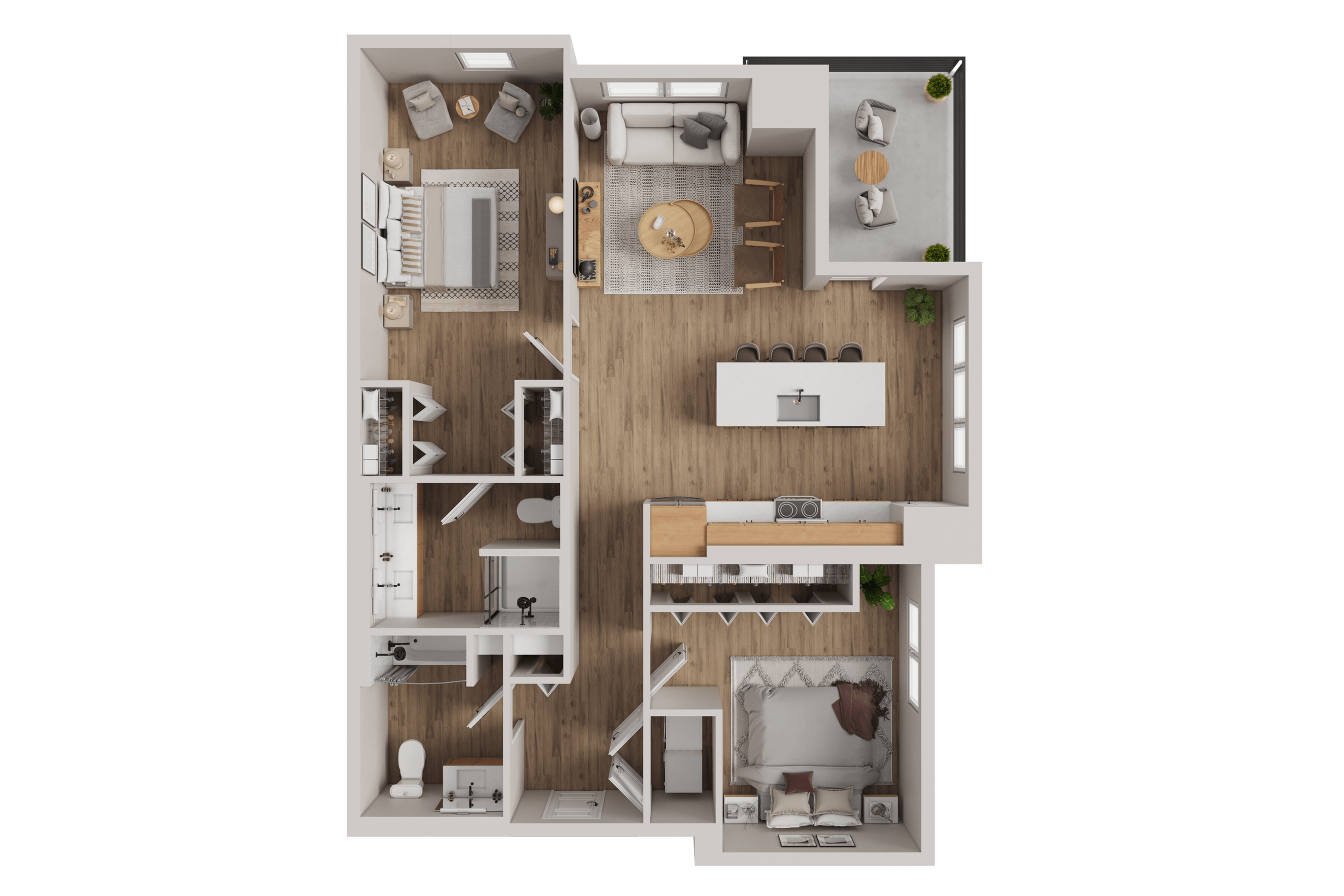 Oak Leaf floor plan