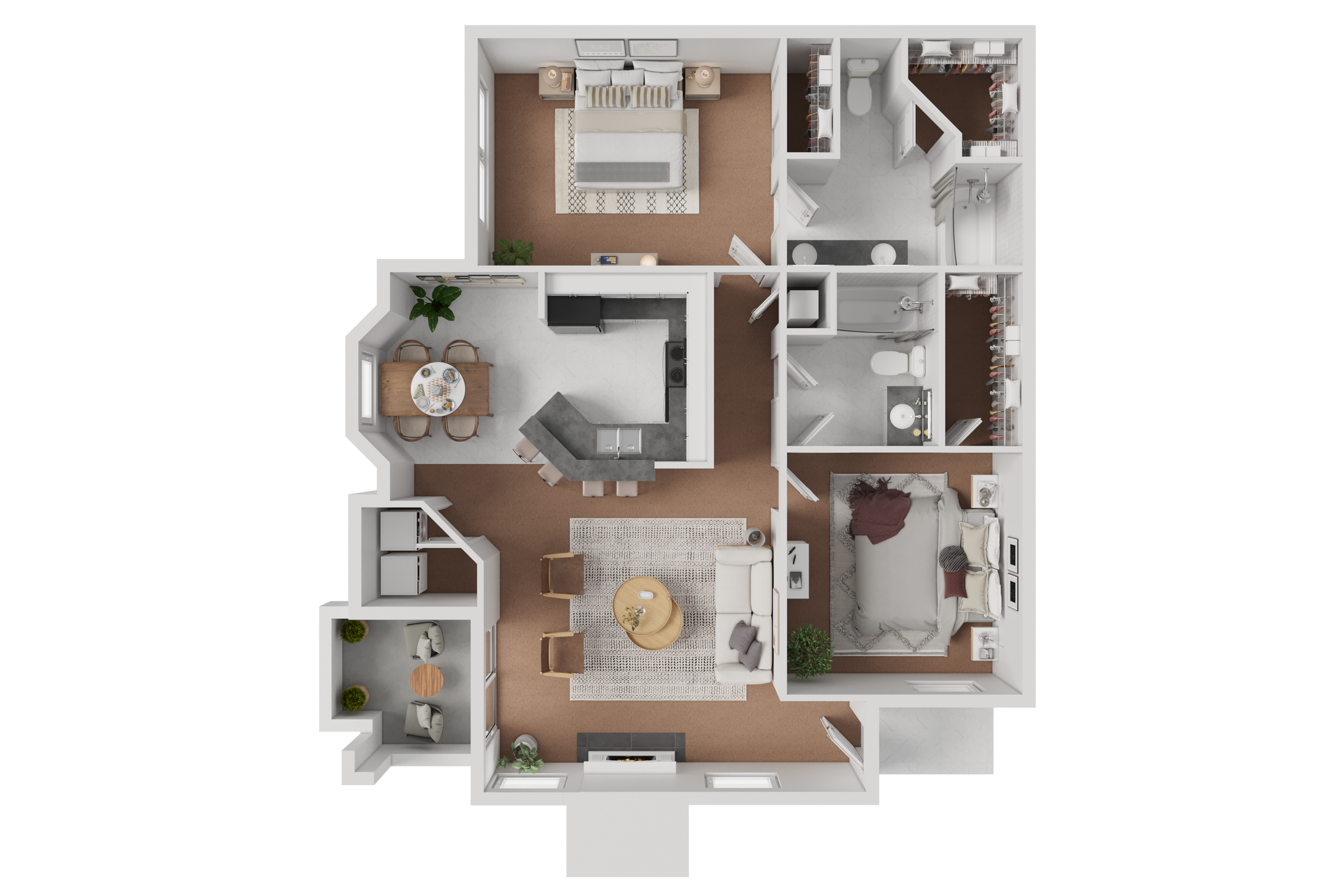 B2 floor plan