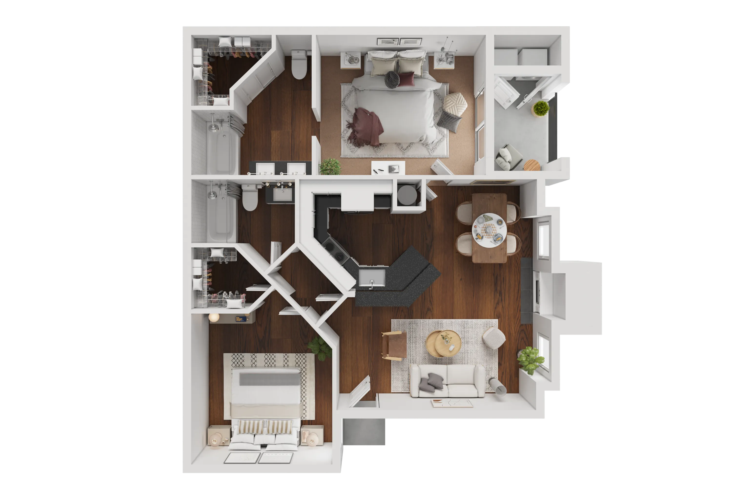 B1P floor plan