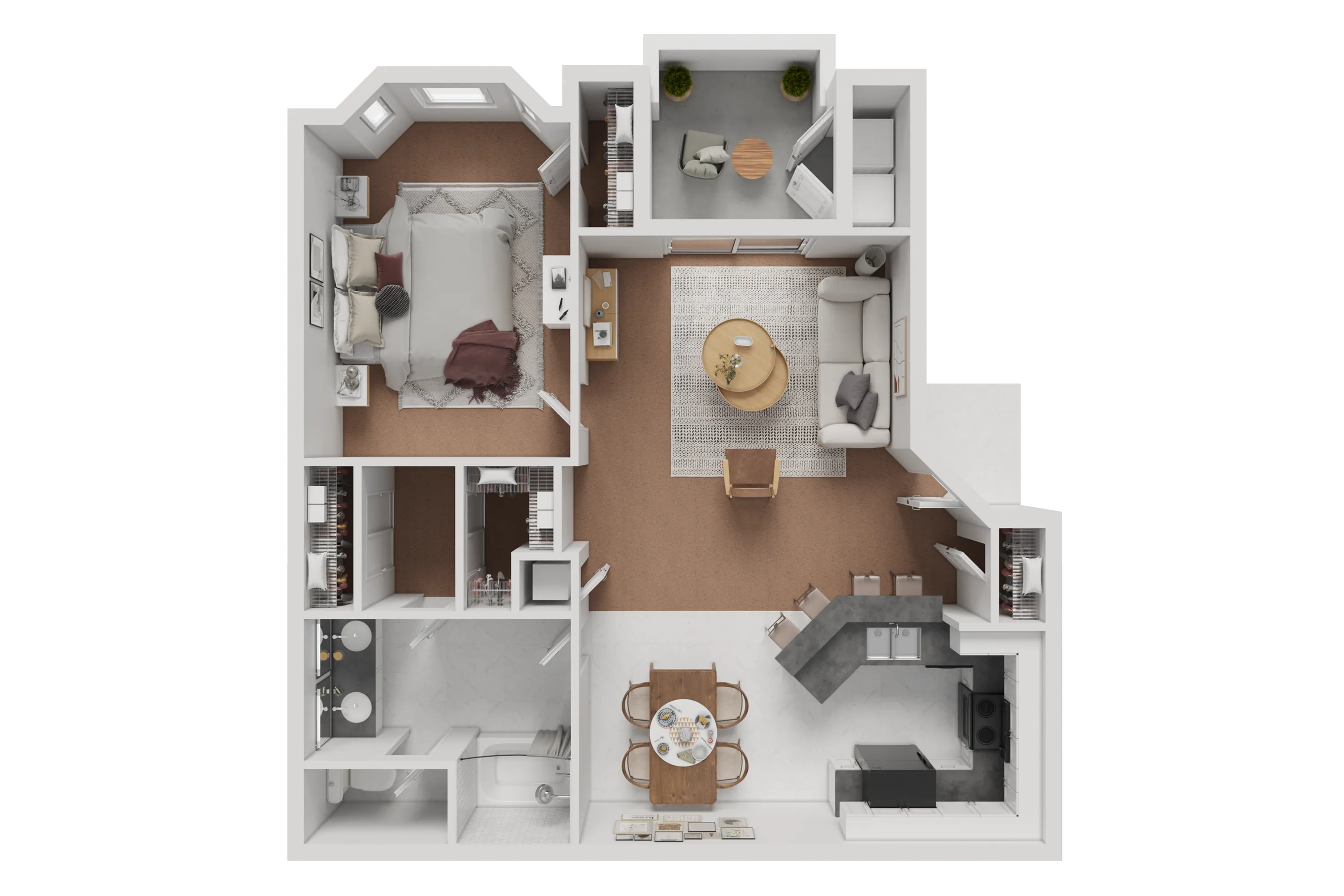 A1 floor plan