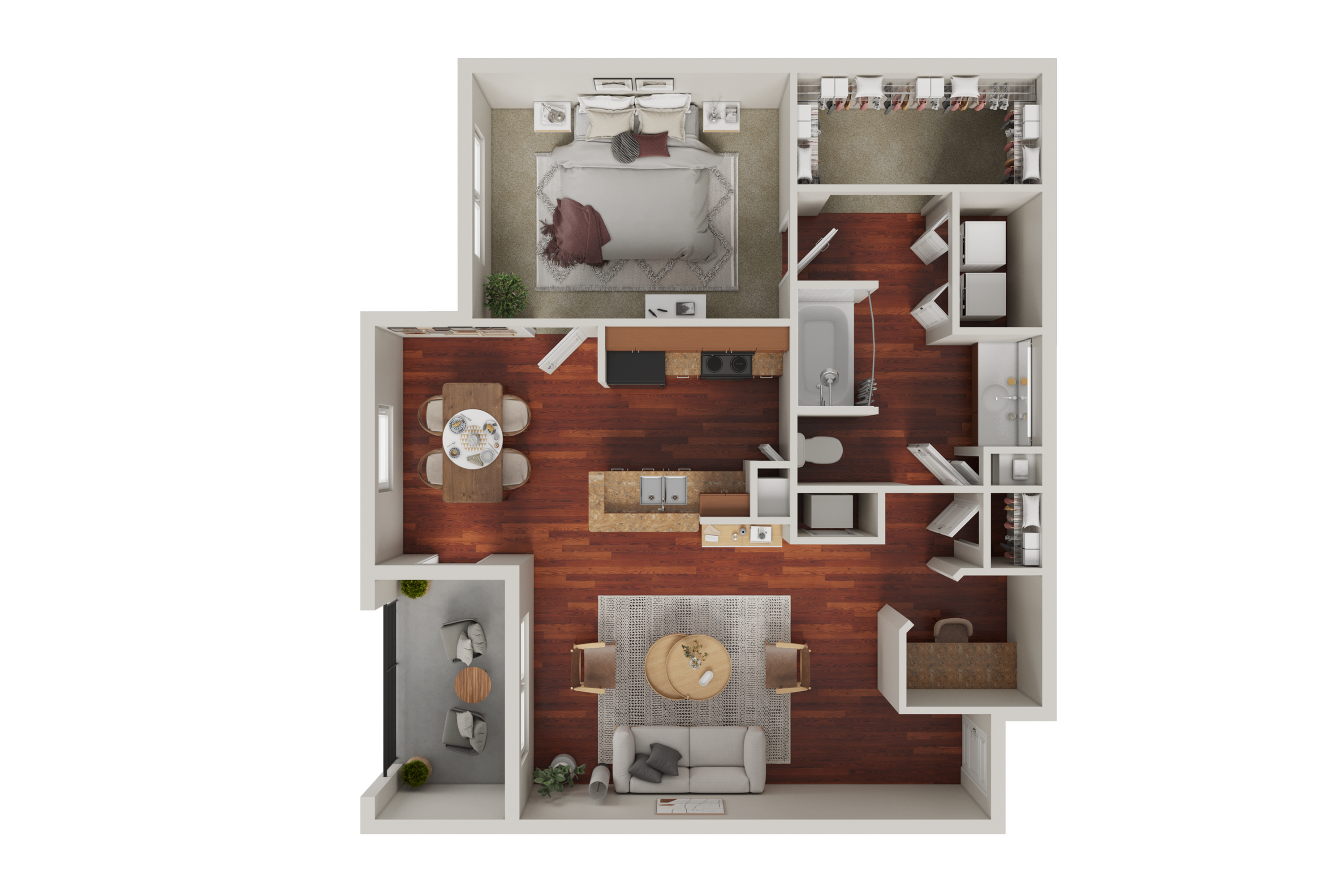 A2 floor plan