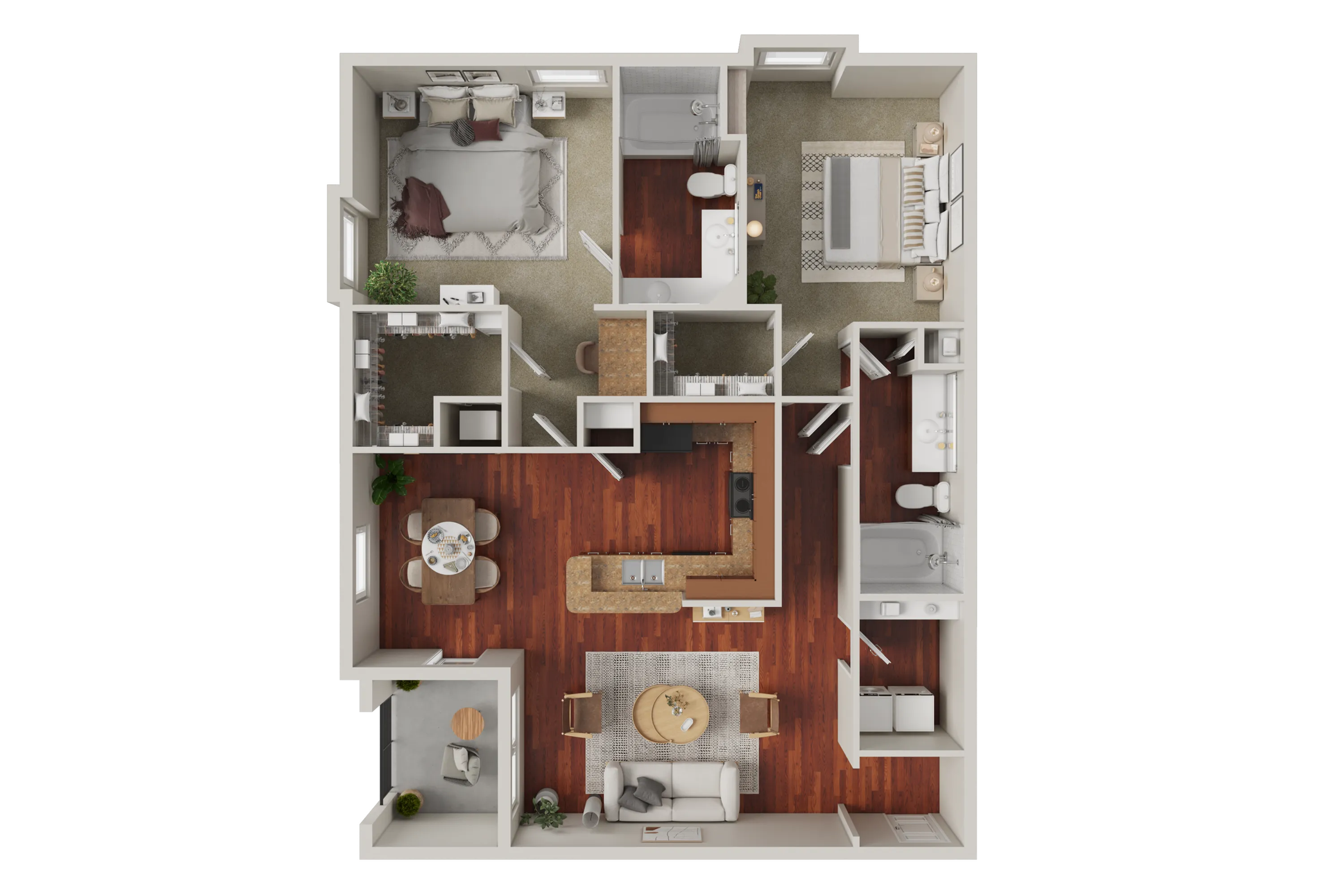 B2 floor plan