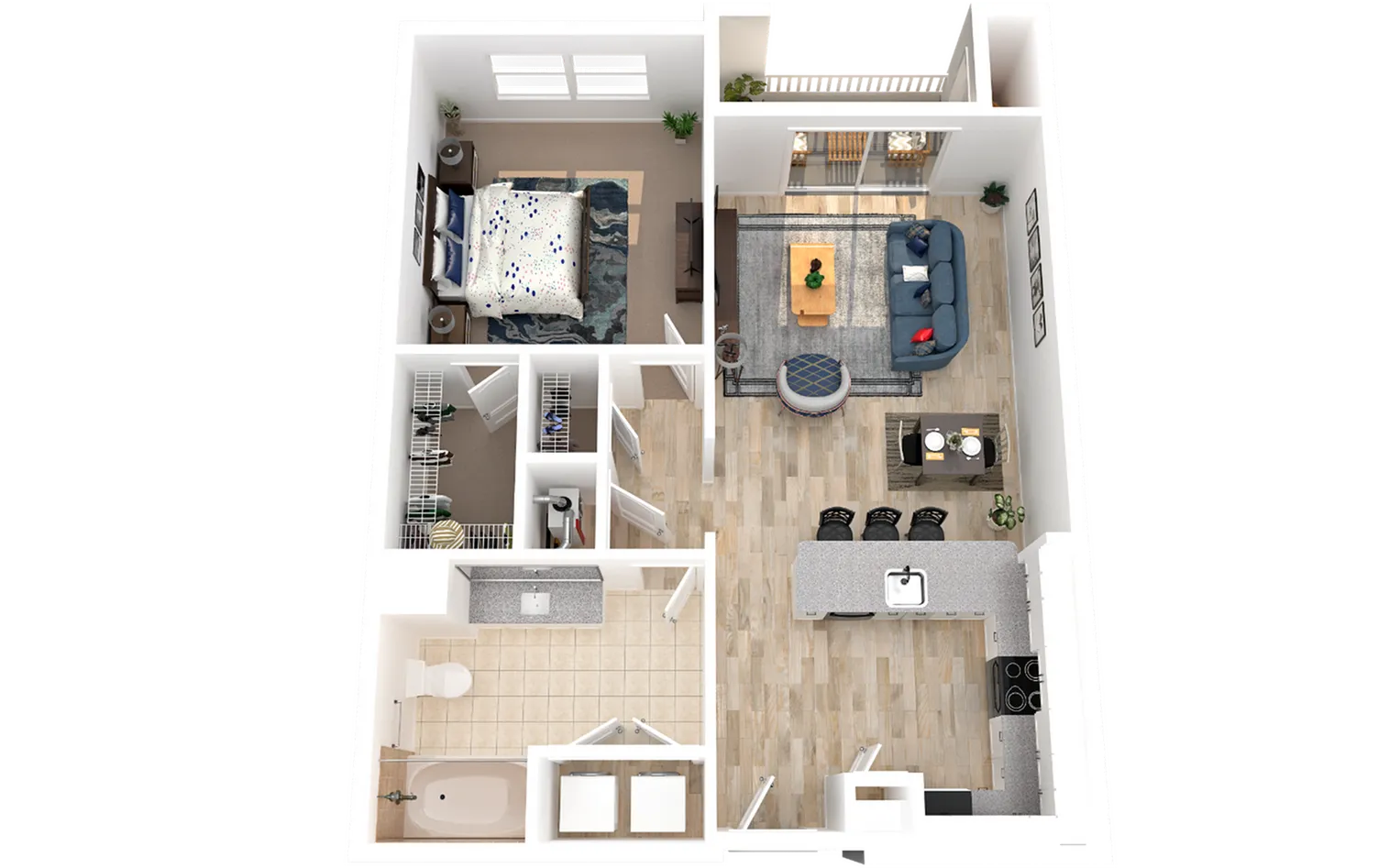 A1 floor plan