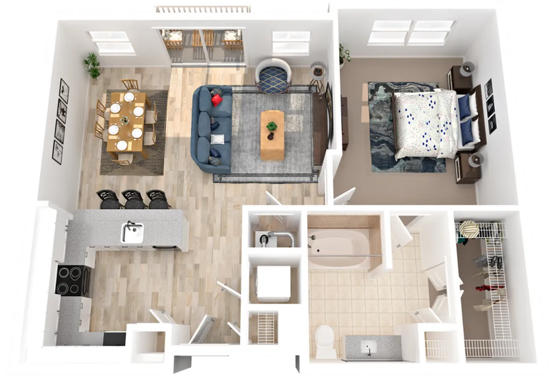 A4 floor plan