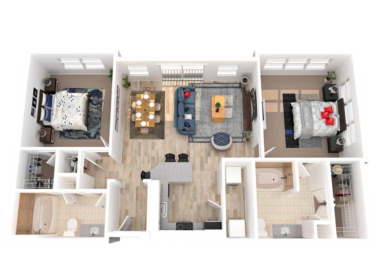B1R floor plan