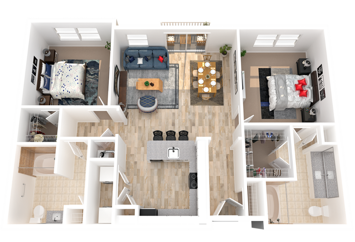 B2 floor plan