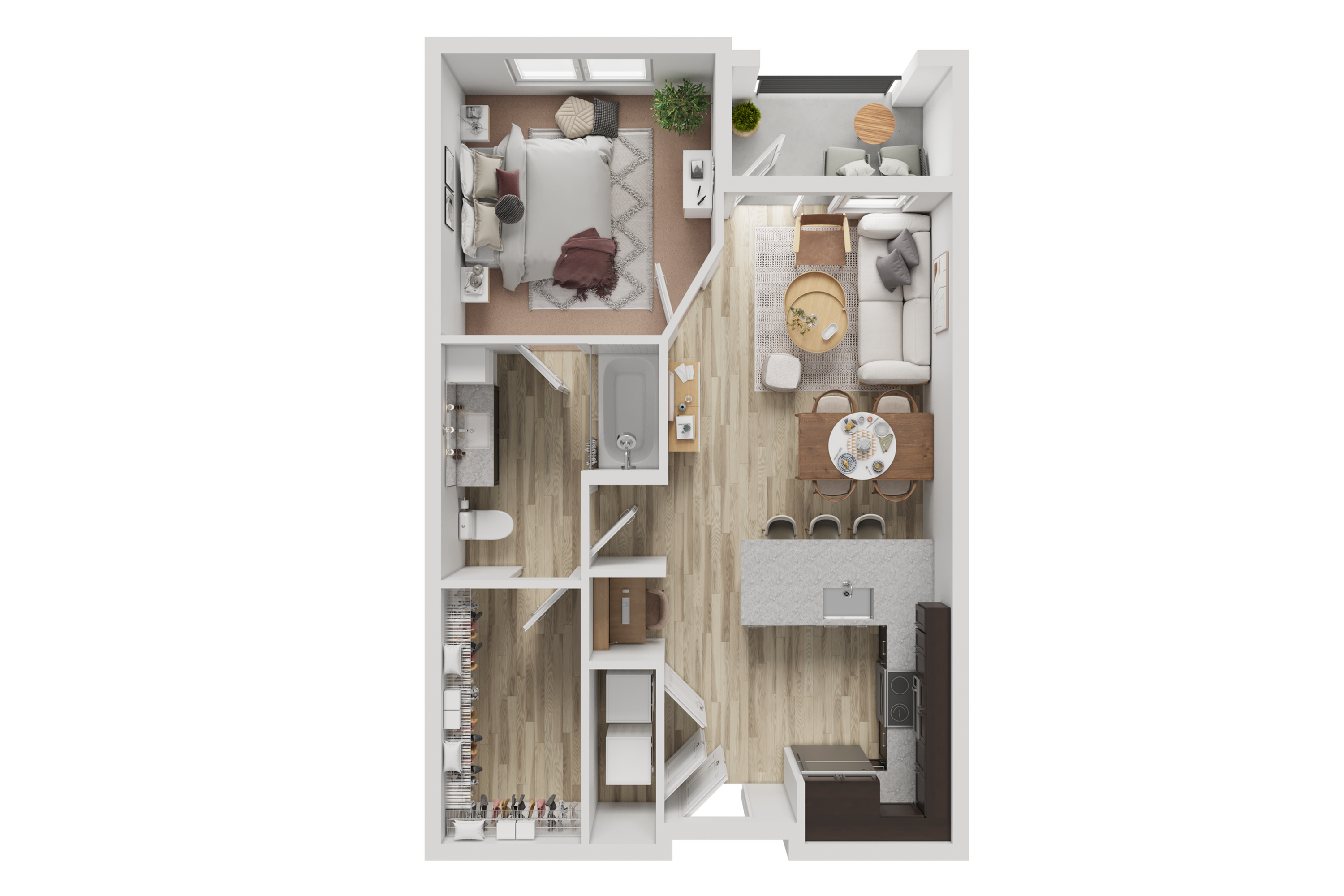 Rose Two floor plan