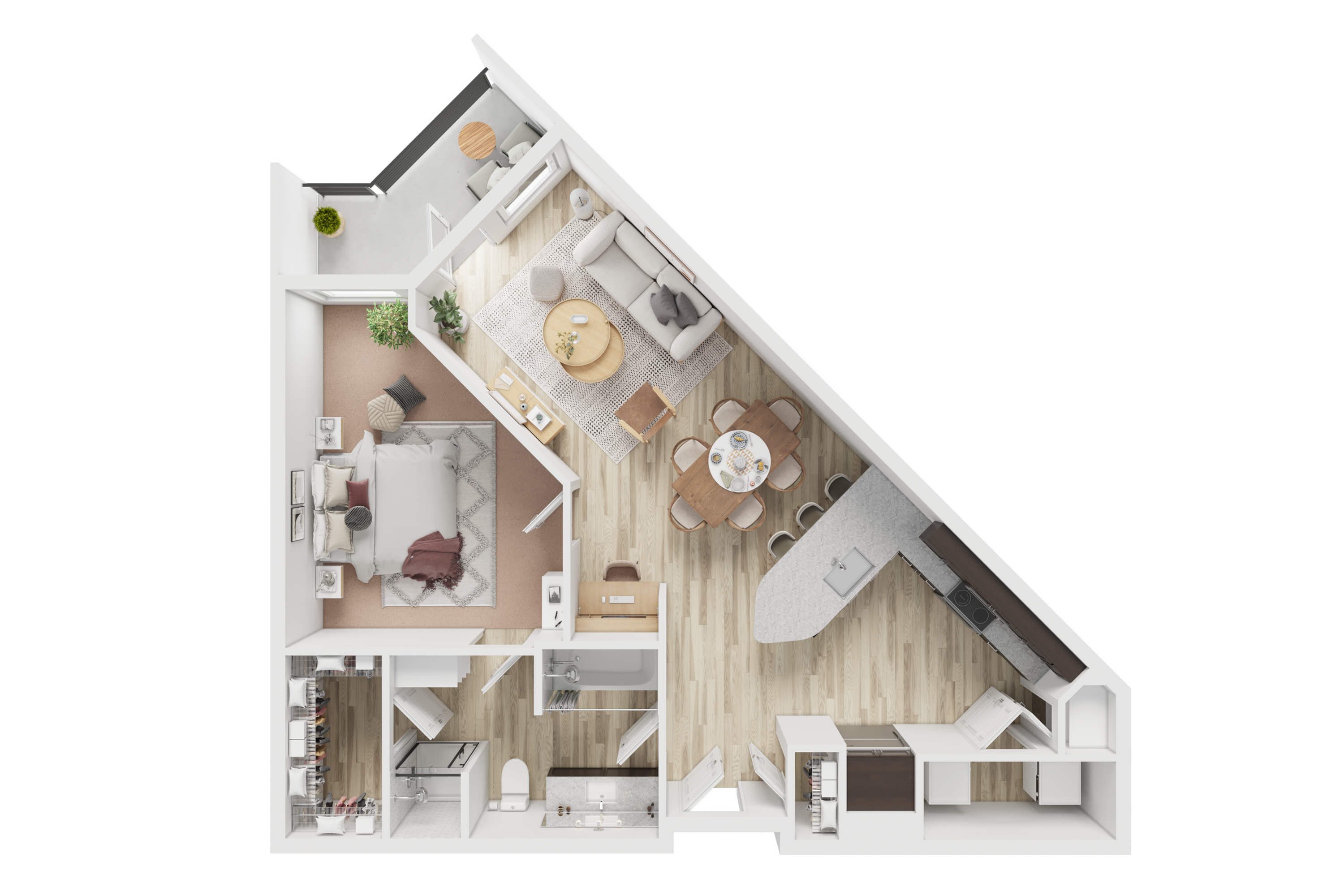 Hunt One floor plan