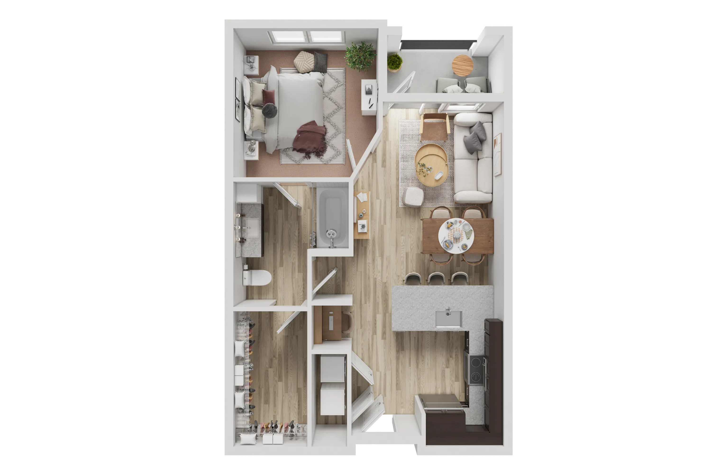 Rose Two (160%) floor plan
