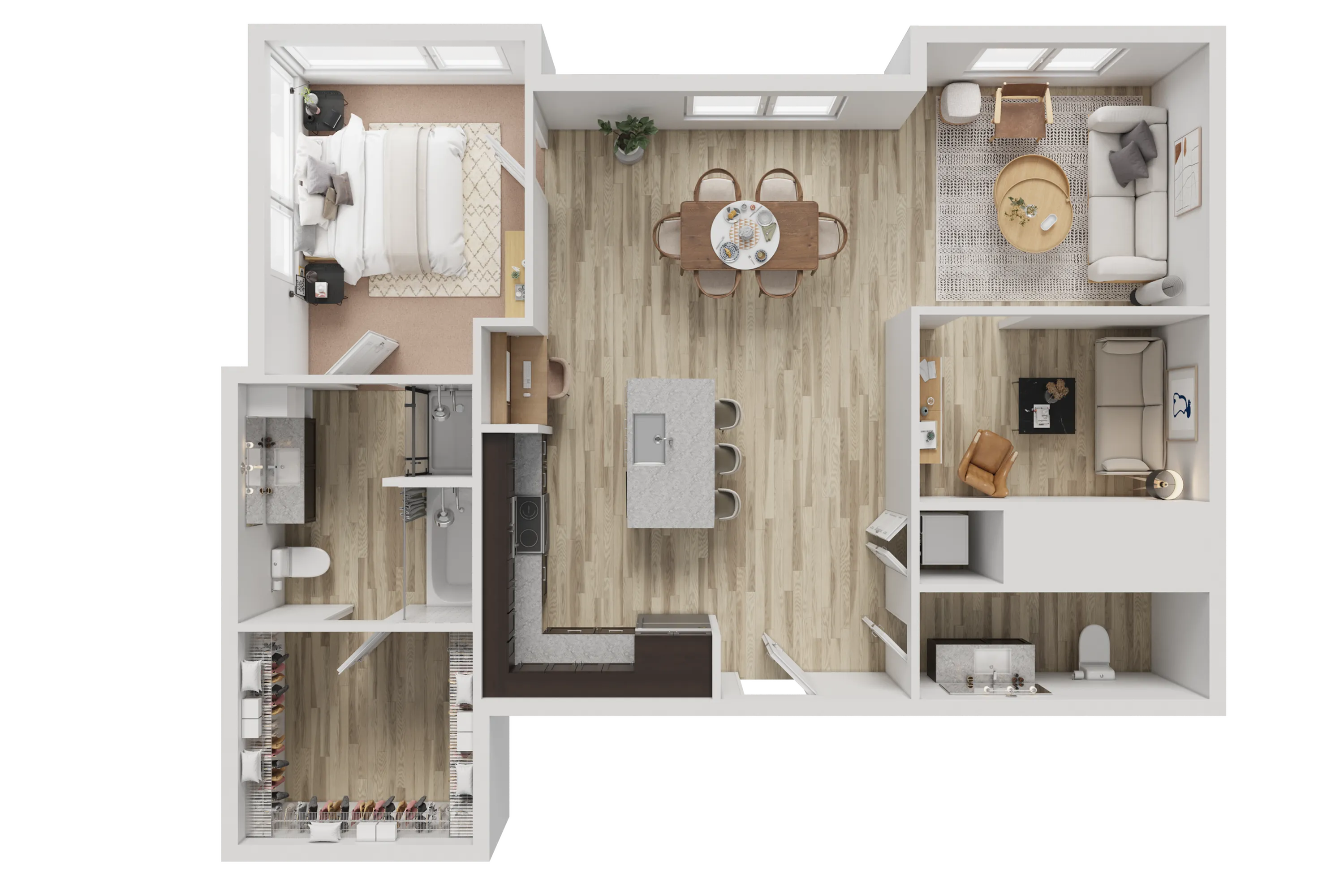 Hudson (160%) floor plan