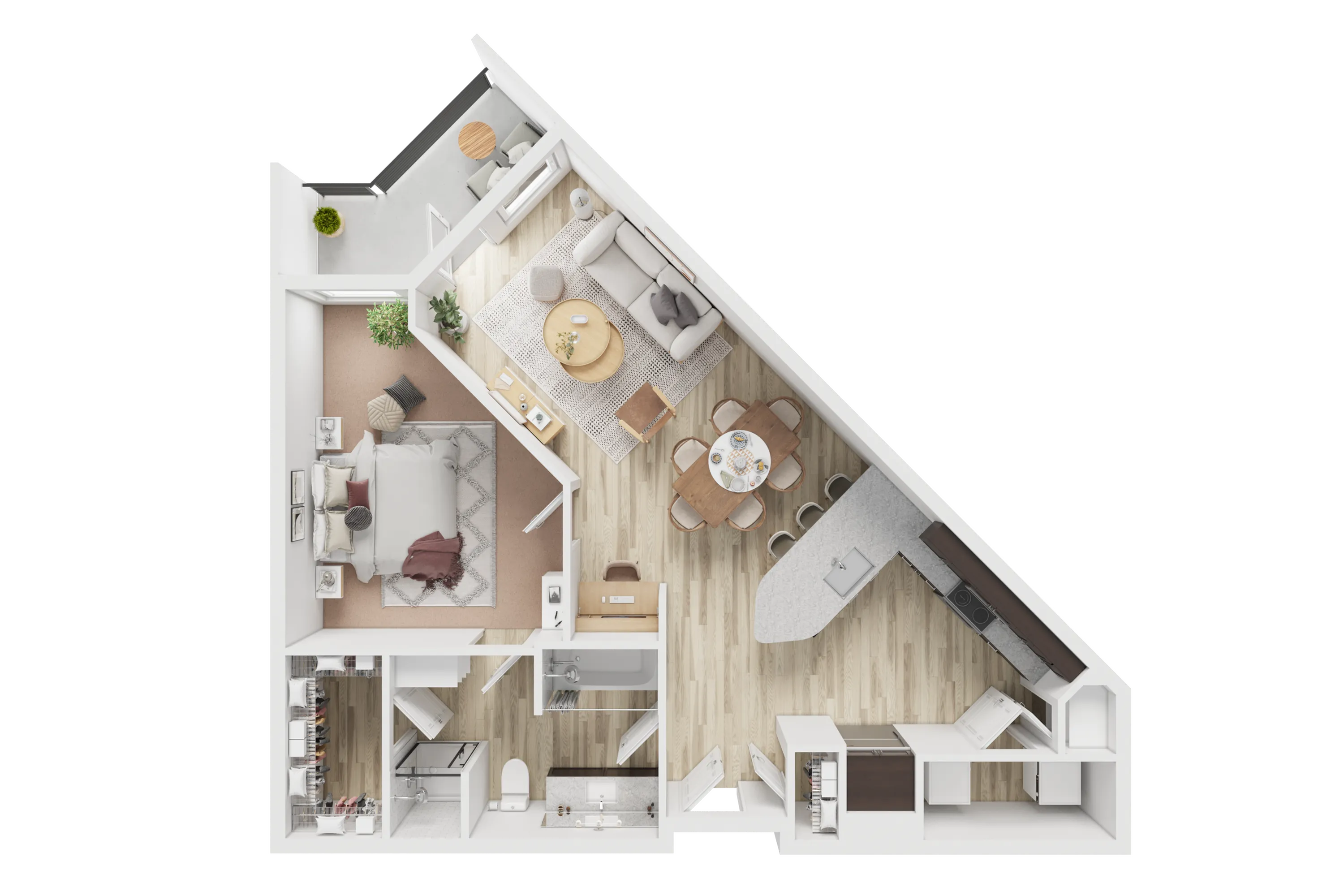 Hunt One (160%) floor plan