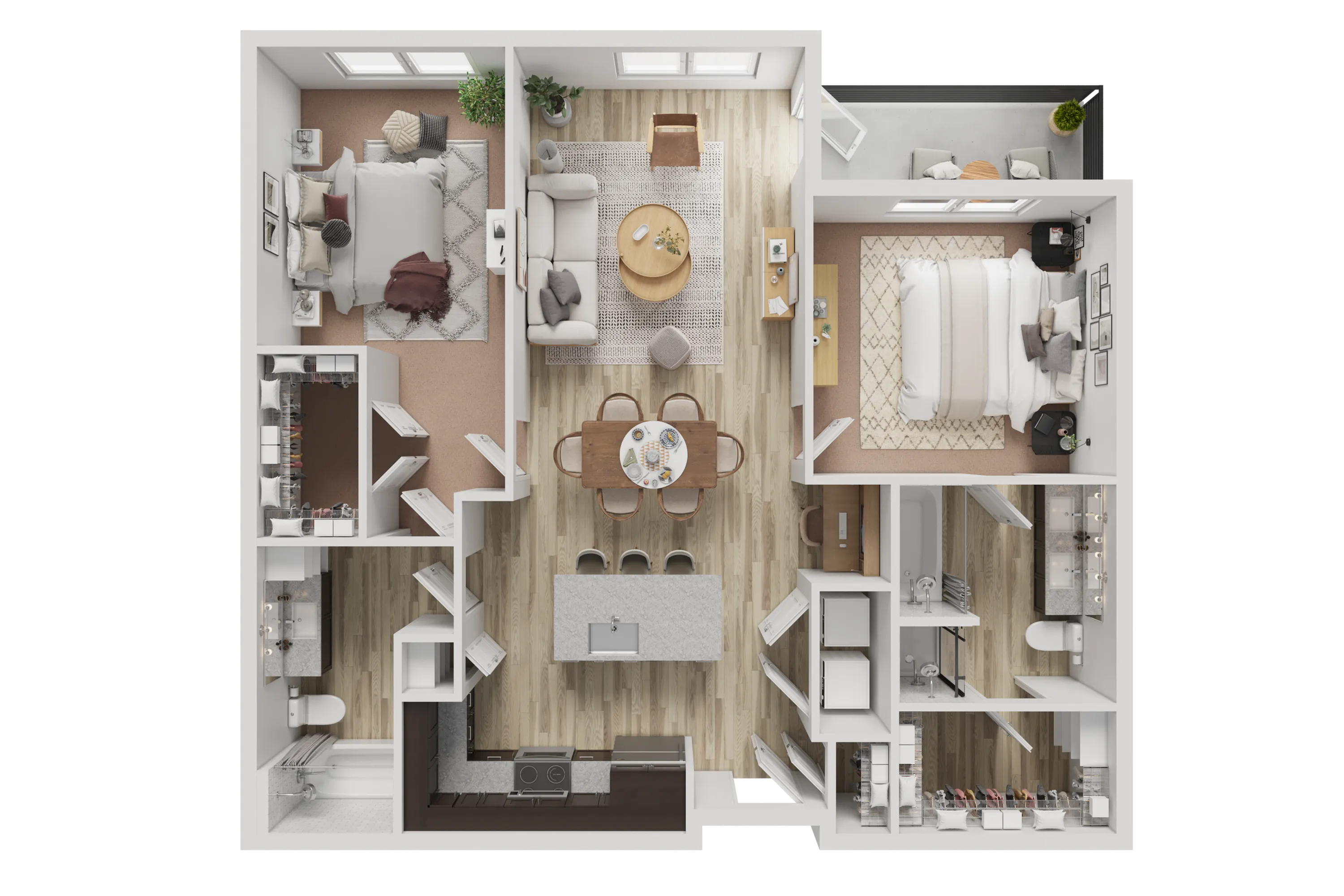 Perkins Five (160%) floor plan