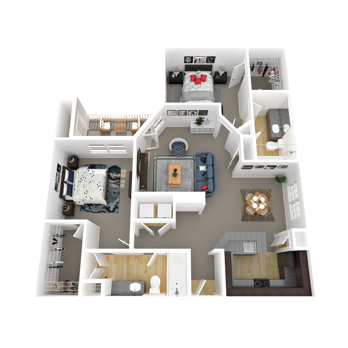 B5P floor plan