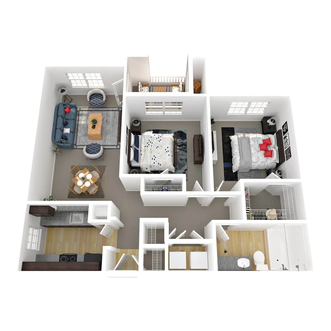 B2R floor plan