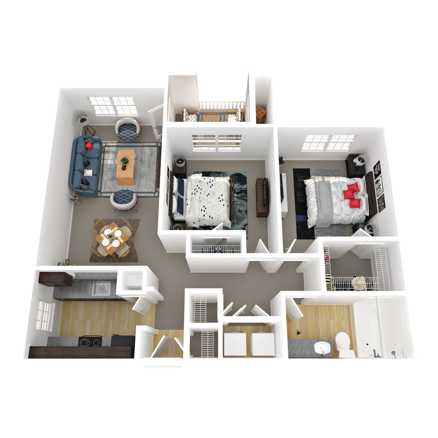 B2 floor plan