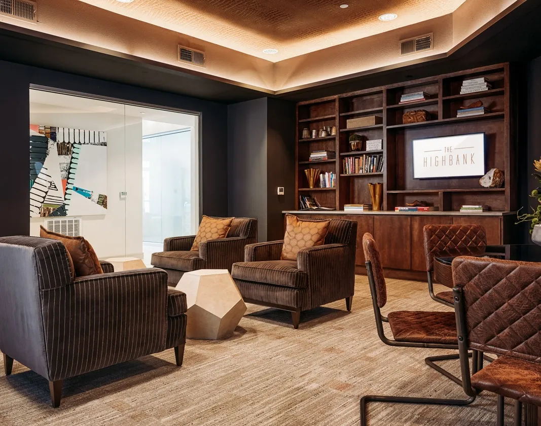 stock photo - group of friends The Highbank | Houston Apartments