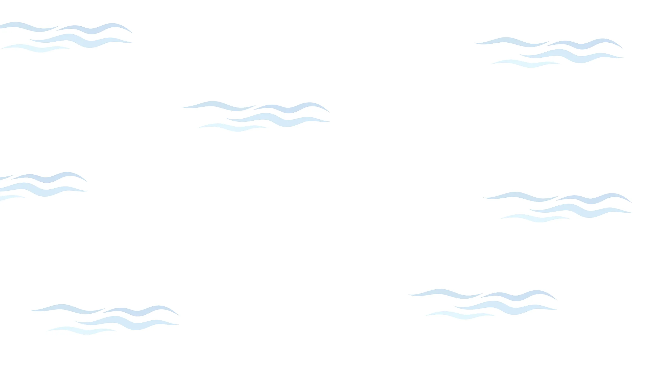 Minimalist design with elegant wave patterns in soft blue, perfect for a tranquil and inviting ambiance.