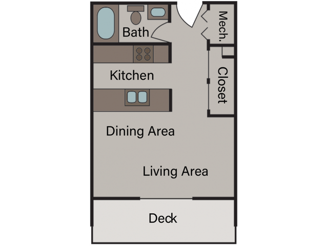 studio floor plan