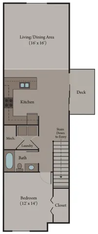 Verona 1x1 Townhome