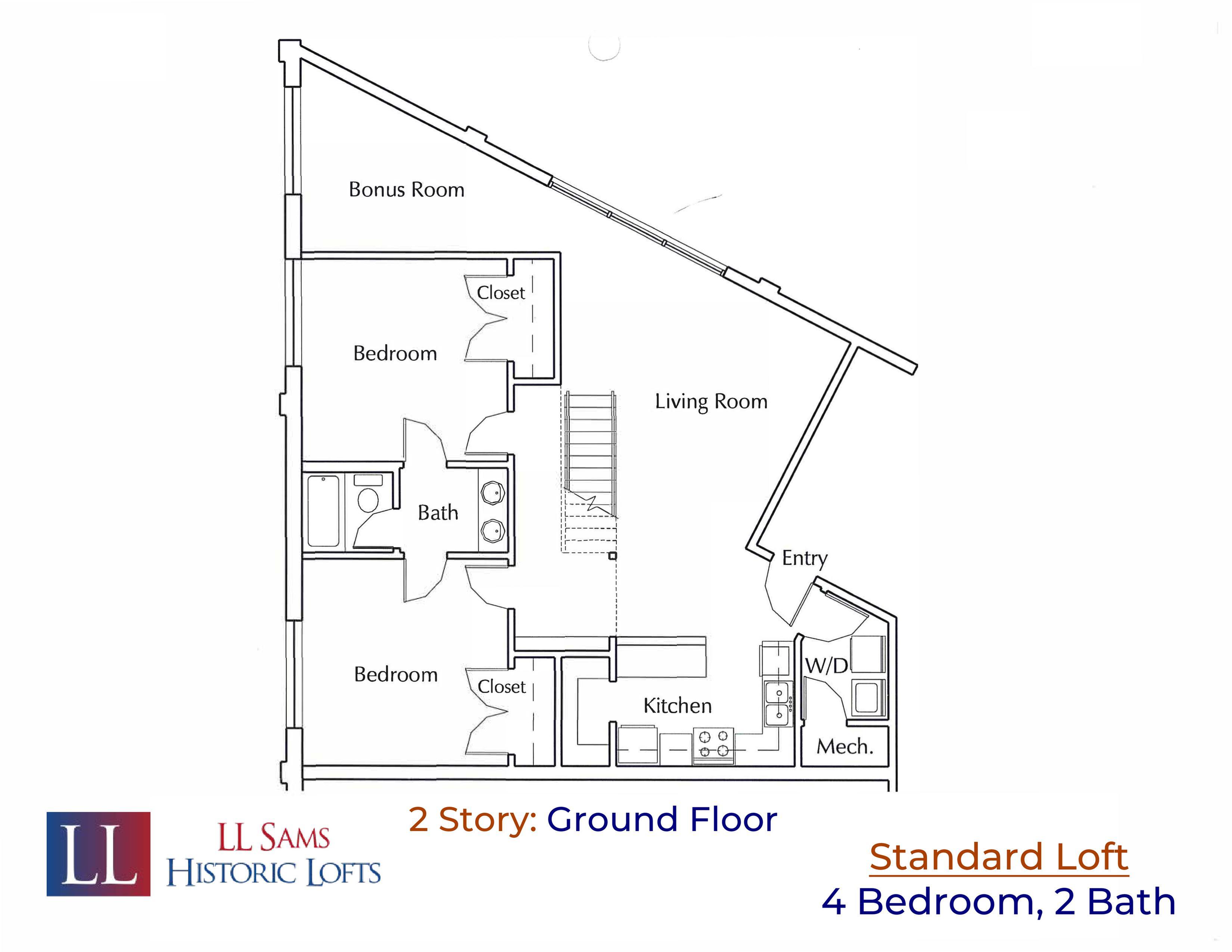 Standard 4-2 Ground Floor Plan