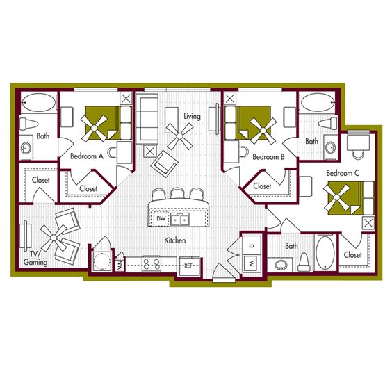 C2 Floor Plan