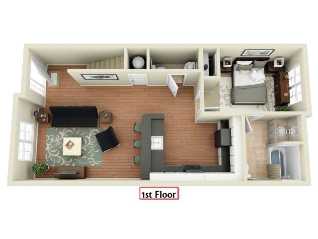 1st Floor Layout