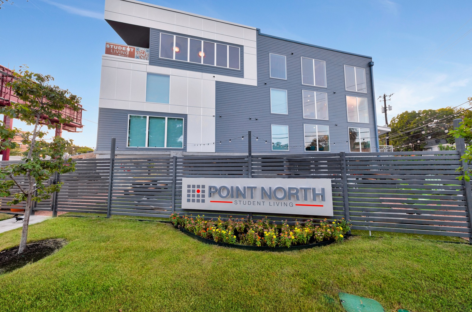 Welcome Home to Point North Entrance