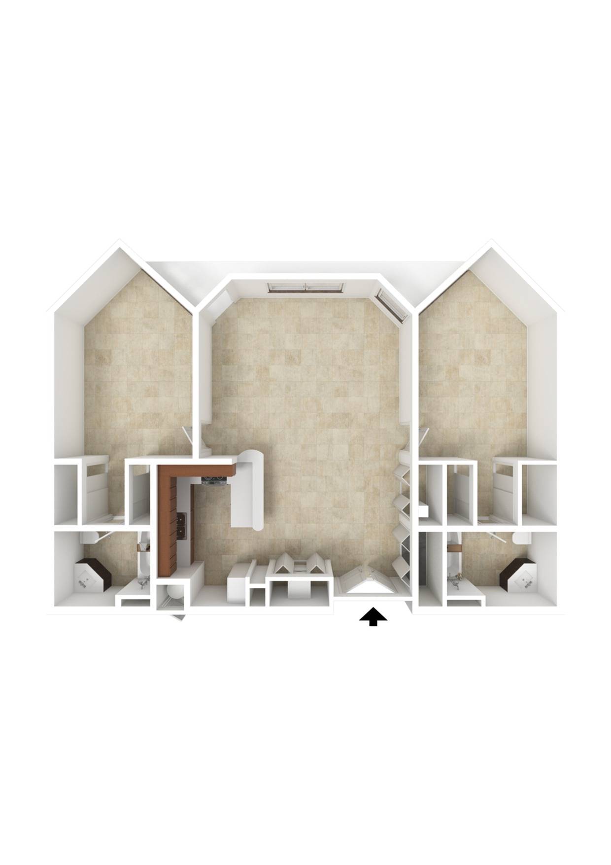 2 Bed 2 Bath 2 Bed Apartment Crystal Court Apartments